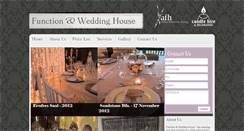 Desktop Screenshot of function-weddinghouse.co.za